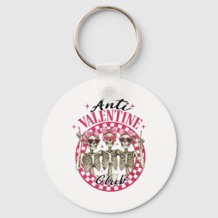 Antivalentijnsclub Funny Valentijnsdag Sleutelhanger