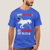 Antivax No Vaccine Funny Exvaxxer Antivaxxers T-shirt (Voorkant)