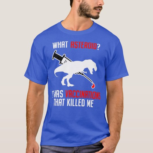 Antivax No Vaccine Funny Exvaxxer Antivaxxers T-shirt (Voorkant)