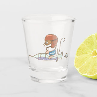 Antivirus Shot Glas
