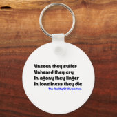 Antivivisectie Sleutelhanger (Voorkant)