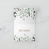 Antler avec carte postale à branche verte (Intérieur)