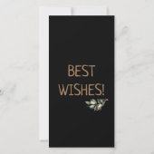 Antler avec carte postale à branche verte (Dos)