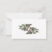 Antler avec carte postale à branche verte (Dos)