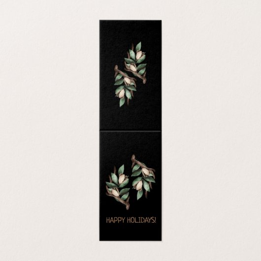 Antler avec carte postale à branche verte (Outside Unfolded)