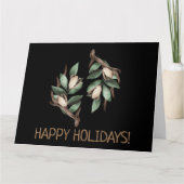 Antler avec carte postale à branche verte (Devant)