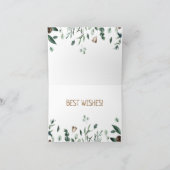 Antler avec carte postale à branche verte (Intérieur)