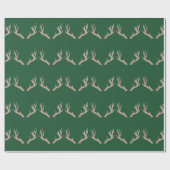 Antler groen inpakpapier (Vlak)
