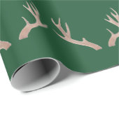 Antler groen inpakpapier (Rol Hoek)