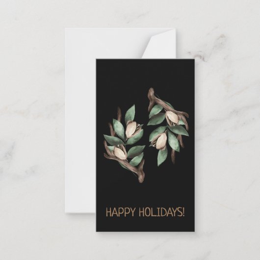 Antler met groen Briefkaart (Voorkant)