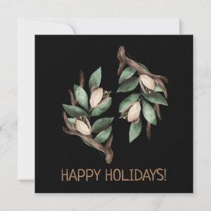 Antler met groen Briefkaart
