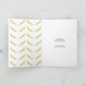 Antlers de vacances | Carte de voeux de vacances (Intérieur)