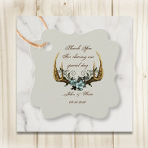 Antlers en Rozen Dank u Label