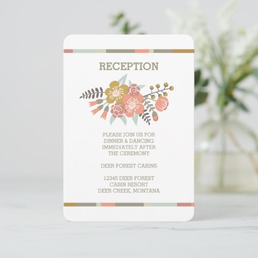 ANTLERS FLORAUX | INVITATION DE RÉCEPTION DE MARIA (Debout devant)