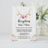 Antles Cartes Rustiques De Réception De Mariage Fl (Debout devant)