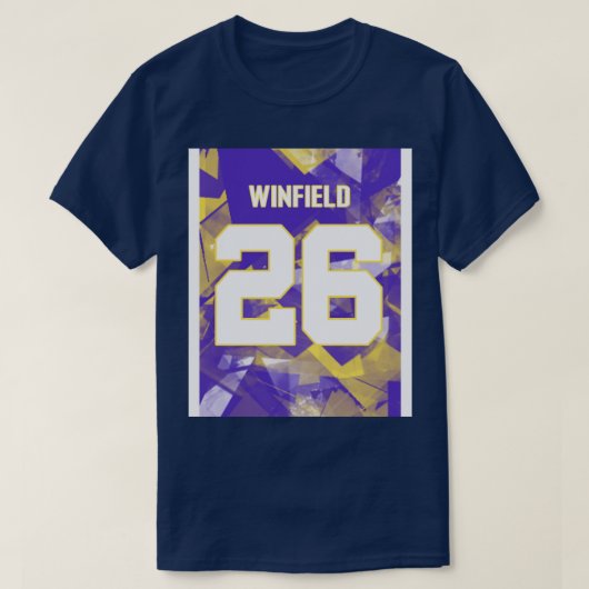 ANTOINE WINFIELD JERSEY T-SHIRT (Design voorkant)