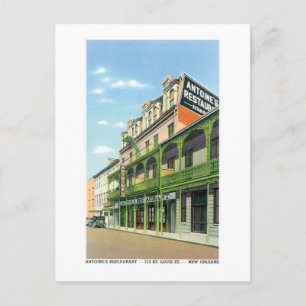Antoine's restaurant, New Orleans, Louisiana Briefkaart