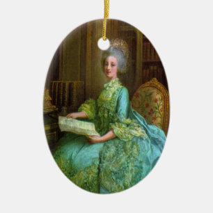 Antoinette Elegance Keramisch Ornament