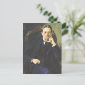 Anton Chekhov 1898 Briefkaart (Staand voorkant)