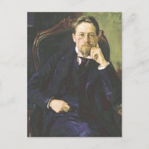 Anton Chekhov 1898 Briefkaart