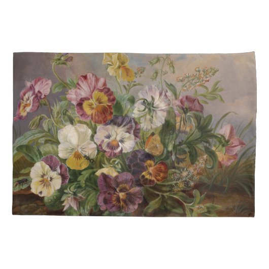 Anton Mollis Pansy Kussensloop (Achterkant-Links)