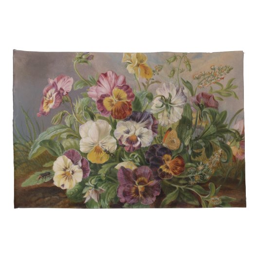 Anton Mollis  Pansy Kussensloop (Achterkant-Rechts)