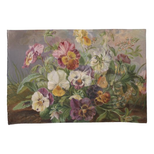 Anton Mollis  Pansy Kussensloop (Voorkant-Rechts)