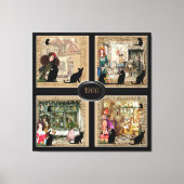 Anton Pieck  Art om u te personaliseren Canvas Afdruk (Voorkant)