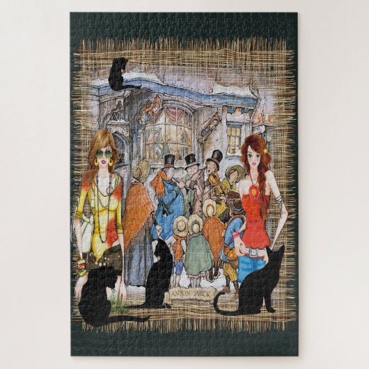 Anton Pieck Carol Singers Legpuzzel (Verticaal)