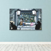 Anton Pieck geïntegreerde reproductie Canvas Afdruk (Insitu (Houten vloer))