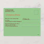 Anton Pieck "The Bakery"-Briefkaart Feestdagenkaart (Achterkant)