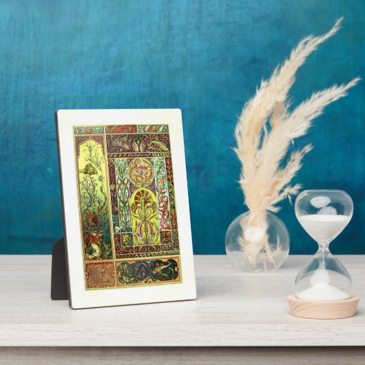 Anton Seder Sealife en plaques with easel (Côté)