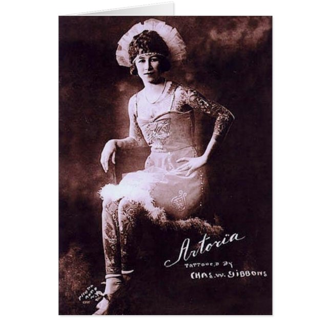 Antonia la dame tatouée (Devant)