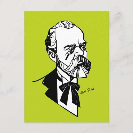 Antonín Dvořák Briefkaart (Voorkant)