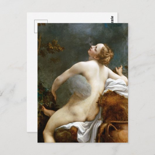 Antonio Allegri, Correggio Jupiter en Io Briefkaart (Voorkant / Achterkant)