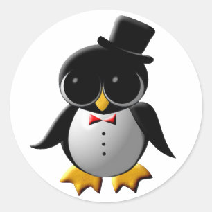Antonio de Pinguïn Sticker