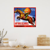 ANTONIO ESCANDELL ORANGES, 1940 POSTER ÉTIQUETTE (Cuisine)