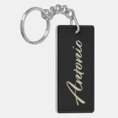 Antonio Name whitegold Porte-clés (Devant gauche)