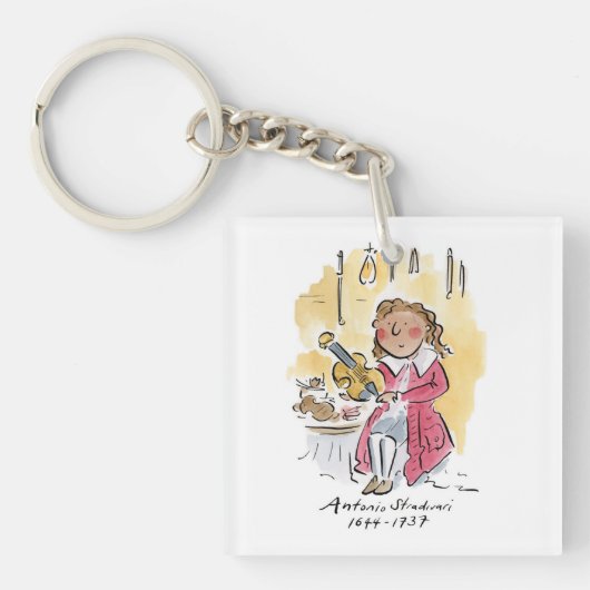 Antonio Stradivari Sleutelhanger (voorkant)