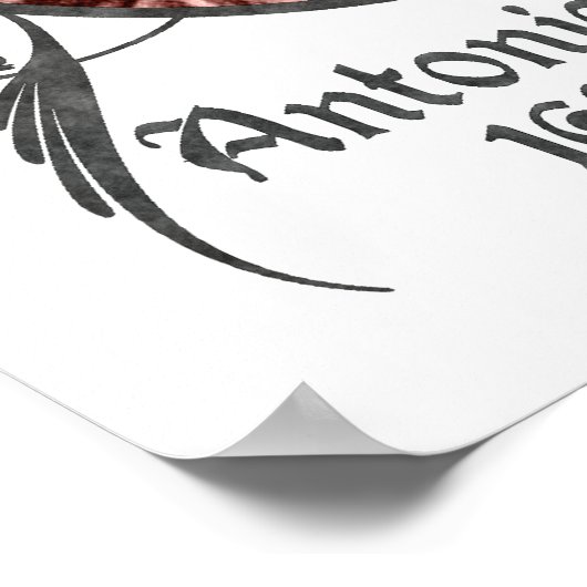 Antonio Vivaldi Poster (Hoek)