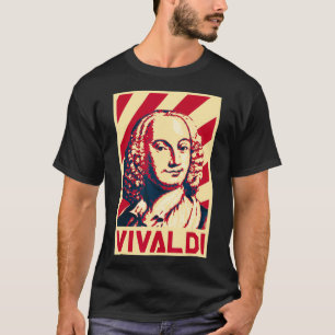 Antonio Vivaldi Retro Music Propaganda T-shirt