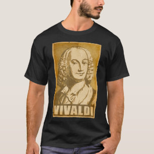 Antonio Vivaldi Torn Poster T-shirt