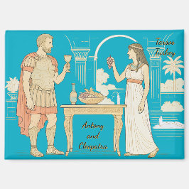 Antonius en Cleopatra ontmoeten elkaar in Tarsos, Magneet