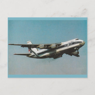 Antonov An-124 Ruslan Vrachtvliegtuig Vintage Avia Briefkaart
