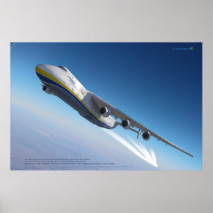 Antonov An-225 Mrija: Het Grootste Vliegtuig ter W Poster