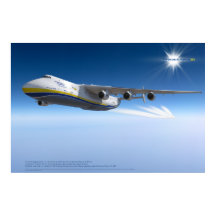 Antonov An-225 Mriya: Fotorealistische 3D-kunstpos