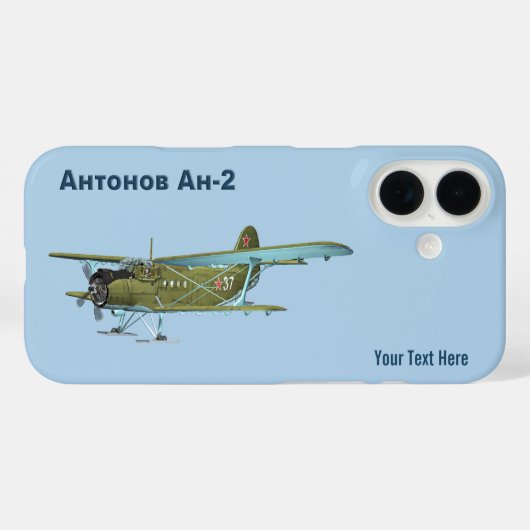 Antonov An-2 Case-Mate iPhone Case (Achterkant (horizontaal))