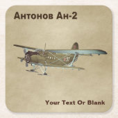 Antonov An-2 Glass Onderzetter (Voorkant)