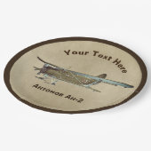 Antonov An-2 Papieren Bordje (Gekanteld)