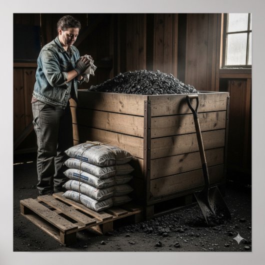 antracietkolen-nasleep poster (Voorkant)